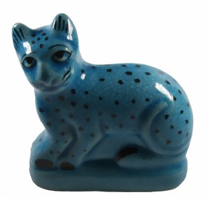Blaue Katze