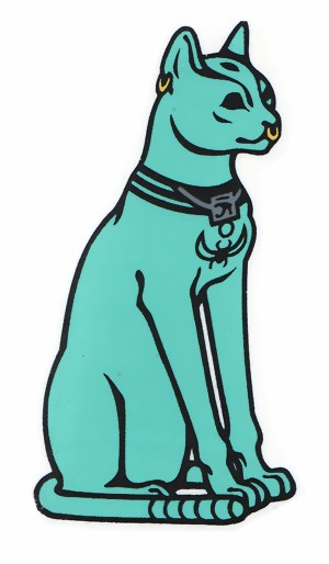 Radiergummi Katze